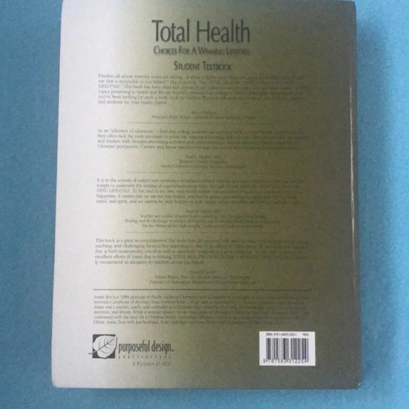 TOTAL Health Student Text book - Picture 2 of 3